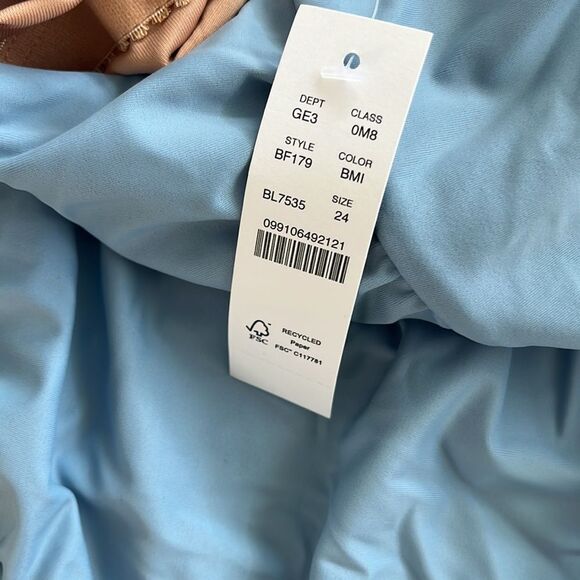 J Crew Swimsuit Size‎ 24 Ruched Square Neck One Piece Blue - Picture 4 of 7